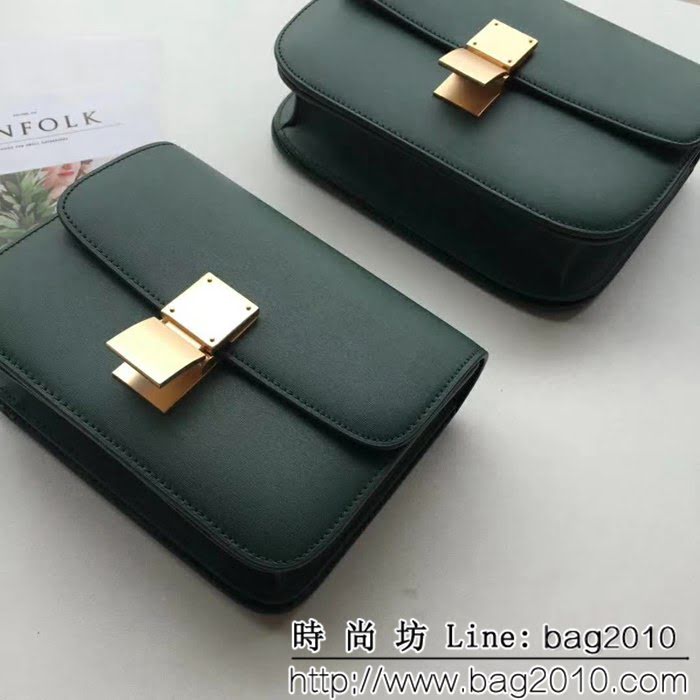 CELINE賽琳原單 2018爆款 細牙籤紋小牛皮豆腐包 SL1488